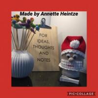 Opskrift til Toiletrulle nisse i Cotton 8/8