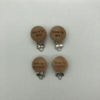 Træclips med made by