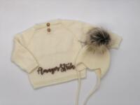 Opskrift til Stolpebluse og djævlehue i Extrafine merino 120 og 150