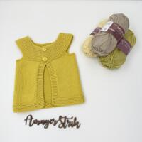 Opskrift til Cirkelines vest i Extrafine merino 120 eller Merino Cotton